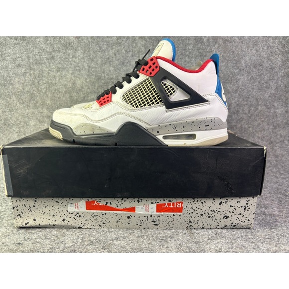 Jordan Other - Jordan Air Jordan 4 Retro Mens 10 White What The CI1184-146 Basketball Shoes